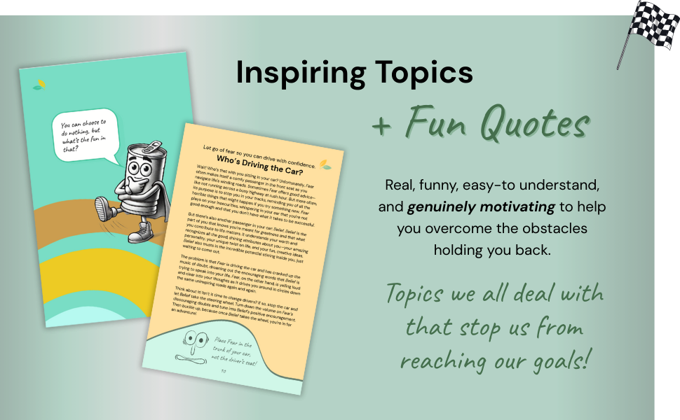 I Can & I Will Brain Camp Topics