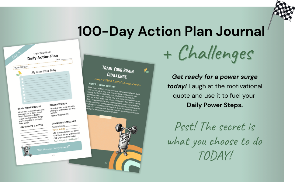 I Can & I Will Brain Camp Journal Pages